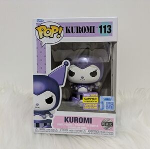 Funko Pop 113 Kuromi Metallic Vinyl Figure 2025 Summer Convention New!